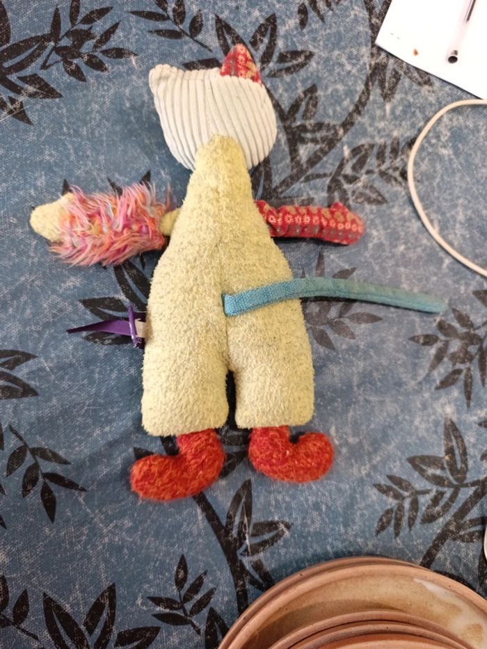 Doudou peluche chat - photo numéro 3