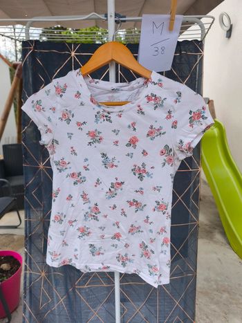 T-shirt fleuri