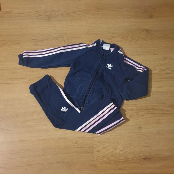 🩷 Ensemble veste de jogging et leggings Adidas 3 ans #emyfleury_3ansfille