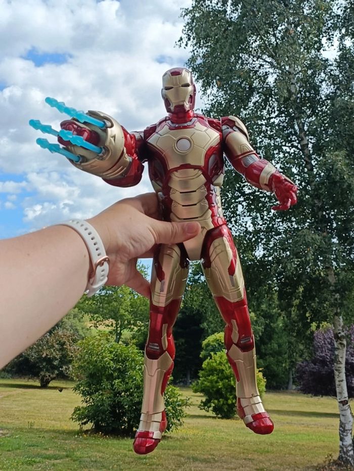 Figurine Iron man - sonic blasting - électronique - photo numéro 2