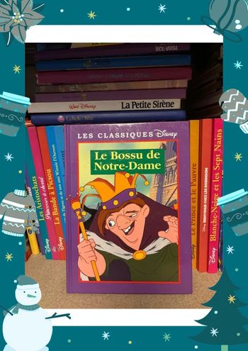 Livre Disney, le bossu de Notre-Dame
