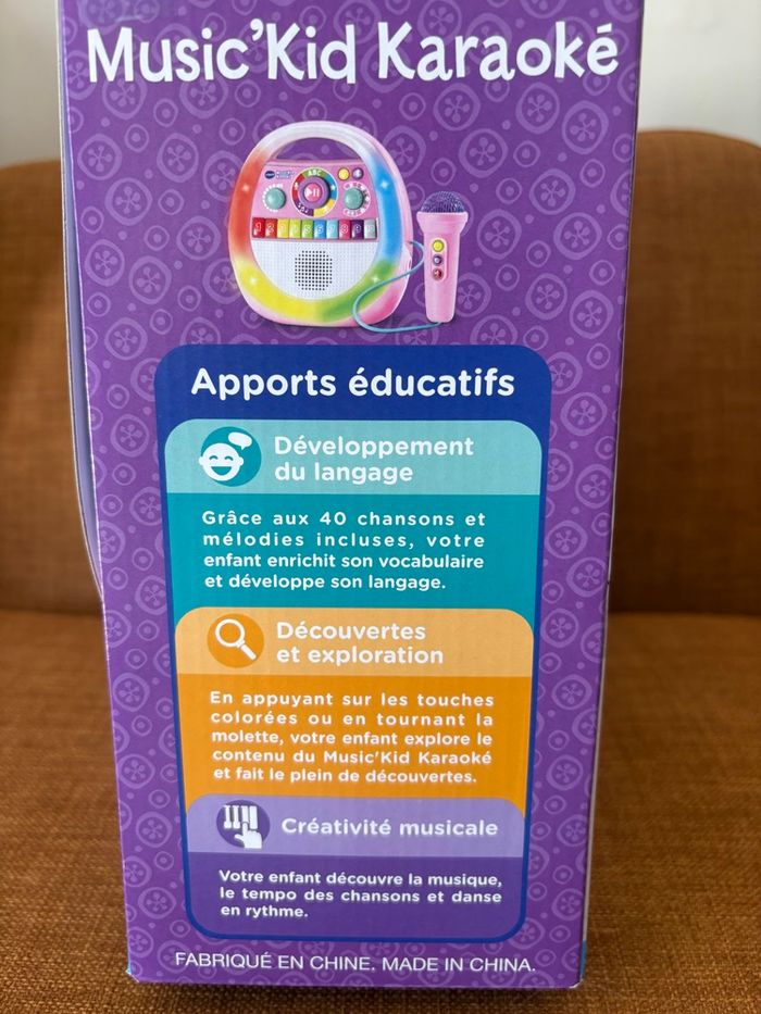 Karaoké vtech neuf - photo numéro 2