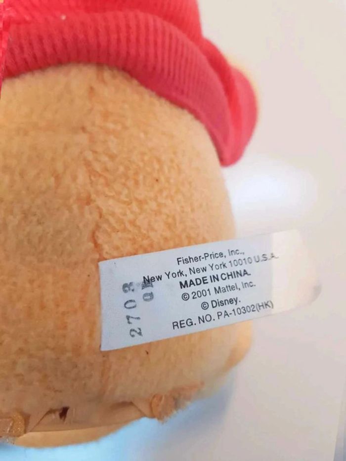 Peluche  winnie musical - photo numéro 5