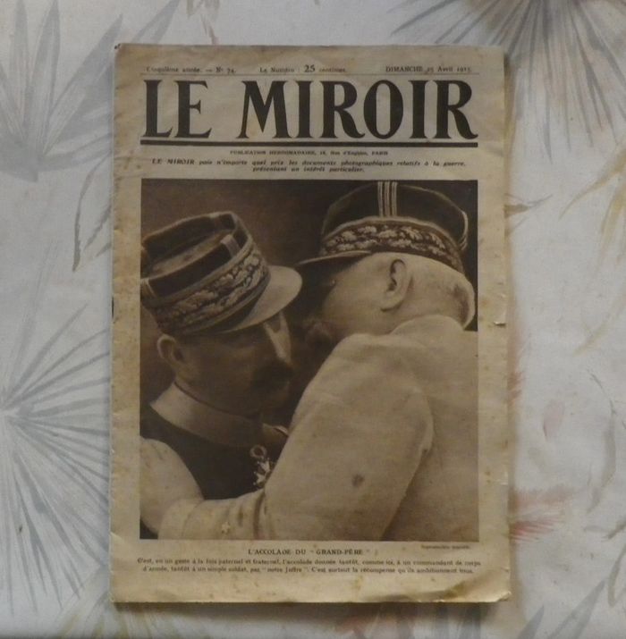 Le Miroir n° 74 Avril 1915