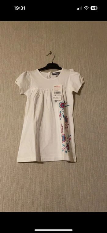 Tunique orchestra brillante 8 ans