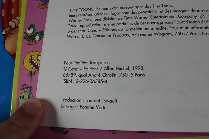 Ca Cartoon Canal + Tiny Toons L'ile aux dinosaures et Les Envahisseurs de la planete Zootar - photo numéro 6