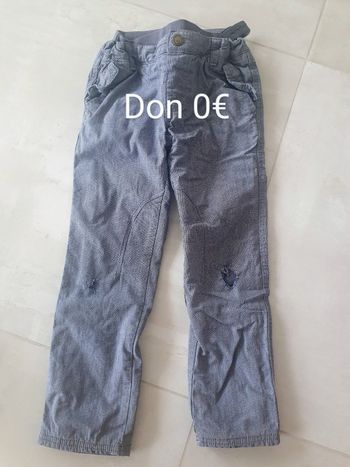 Don donne 5 ans pantalon Sergent Major