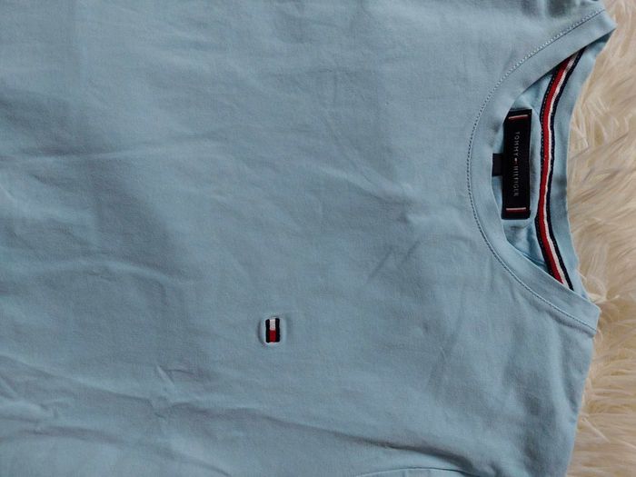 Tee Shirt Tommy Hilfiger bleu - photo numéro 2