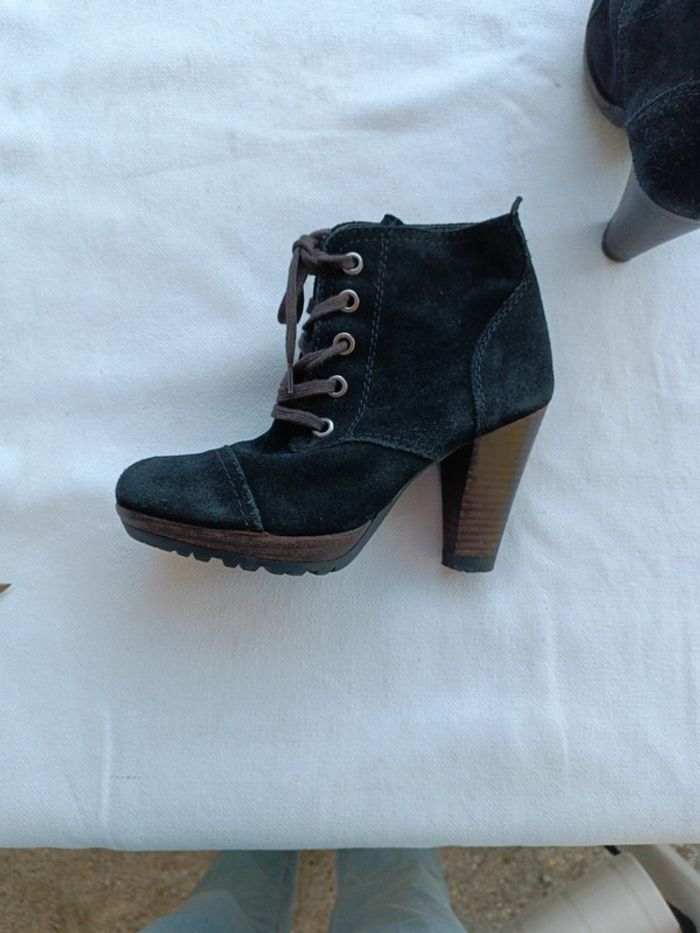 Bottines en daim - photo numéro 2