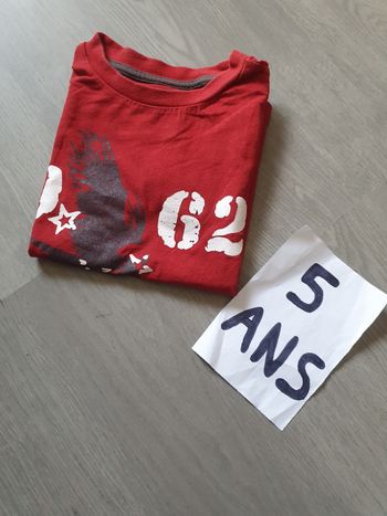 Maillot t-shirt 5ans garçon