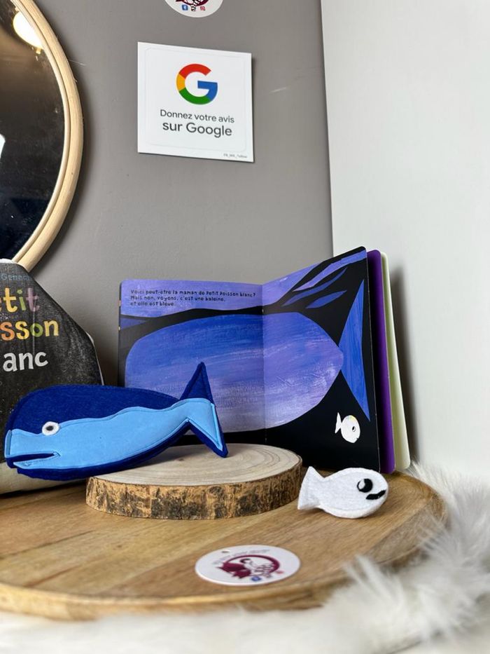 Petit poussin blanc et personnages peluches histoire - photo numéro 4