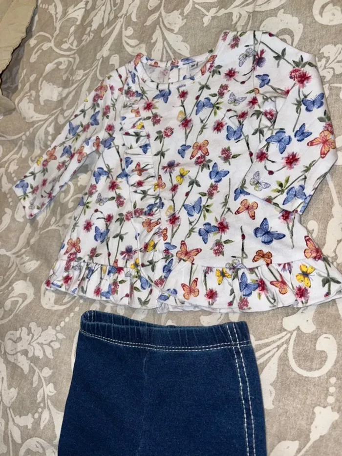 Blouse + legging 3 mois - photo numéro 2