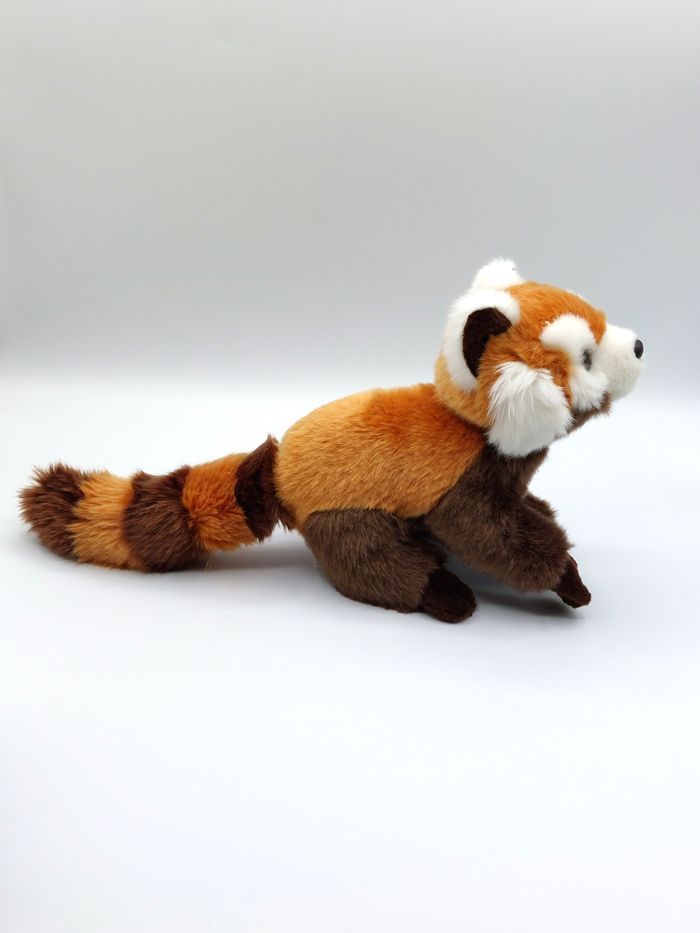 Peluche panda roux ZooParc de Beauval marron roux blanc 38 cm en tout - doudou - photo numéro 4