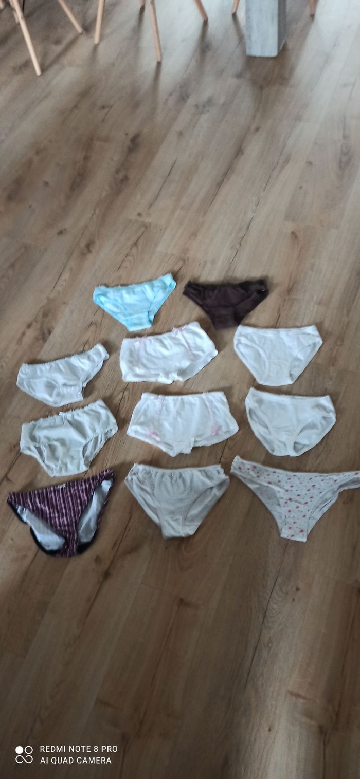 Lot de 10 culottes 10 ans