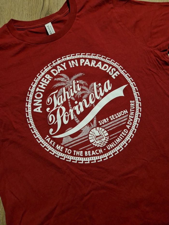 Tee shirt tahiti porinetia - photo numéro 2