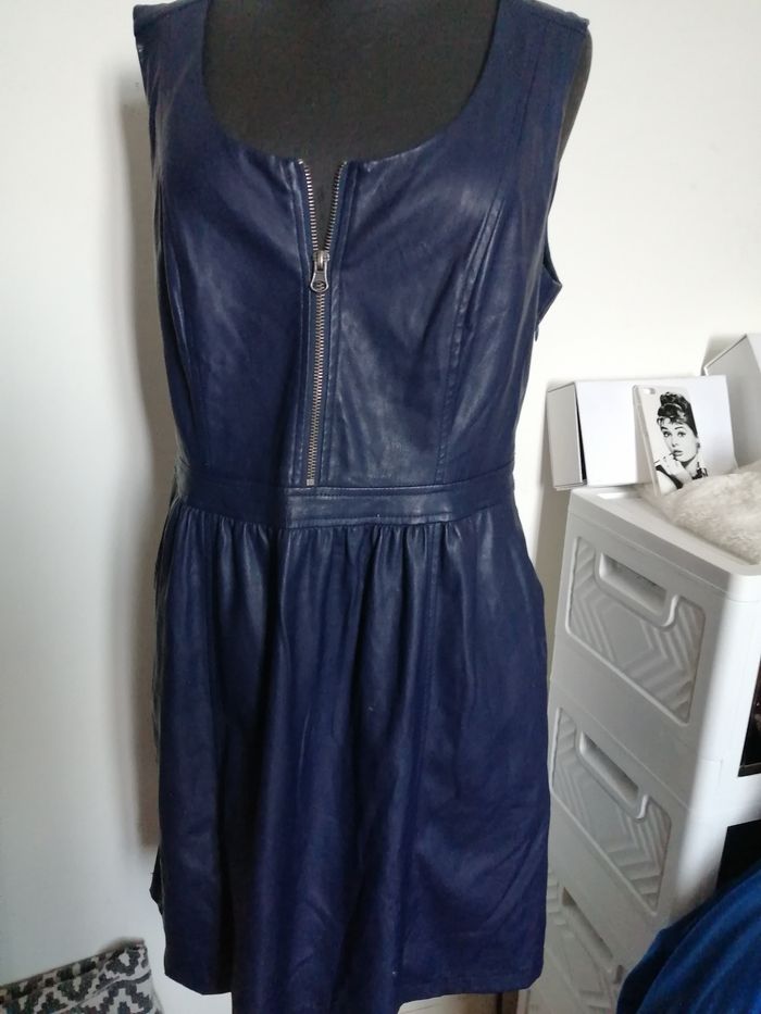Robe simili cuir Naf Naf 40 - photo numéro 6