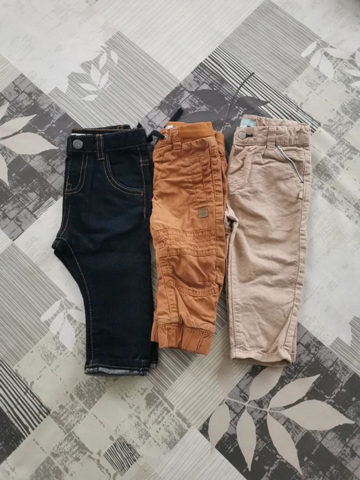 Lot de pantalon de 12 mois