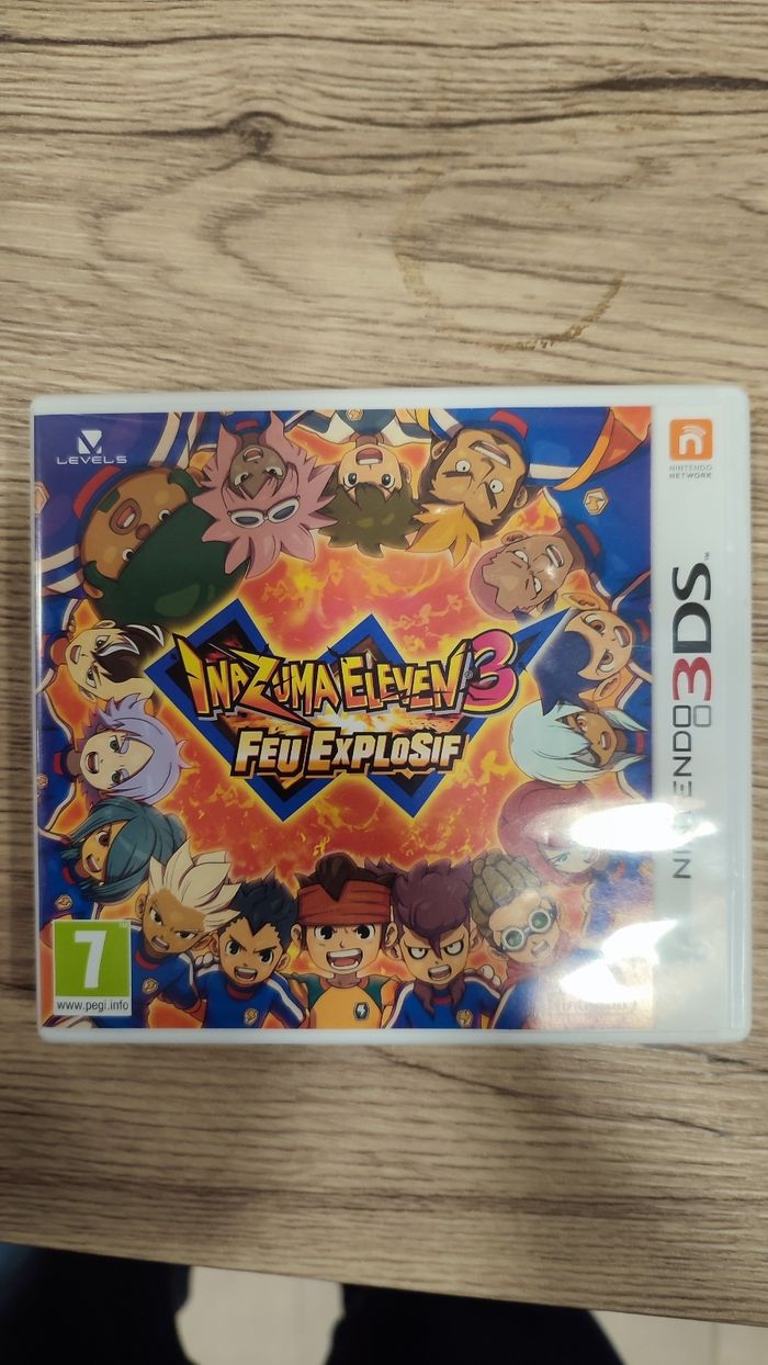 Inazuma eleven 3 feu explosif 3ds