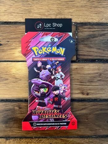 POKÉMON - BOOSTER EV10 RIVALITÉS DESTINÉES - TEAM ROCKET- FR - NEUF & SCELLÉ