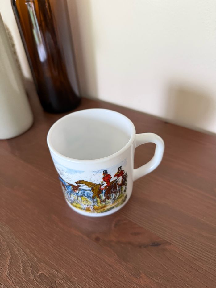 Mug scène chasse à court - Arcopal - photo numéro 5