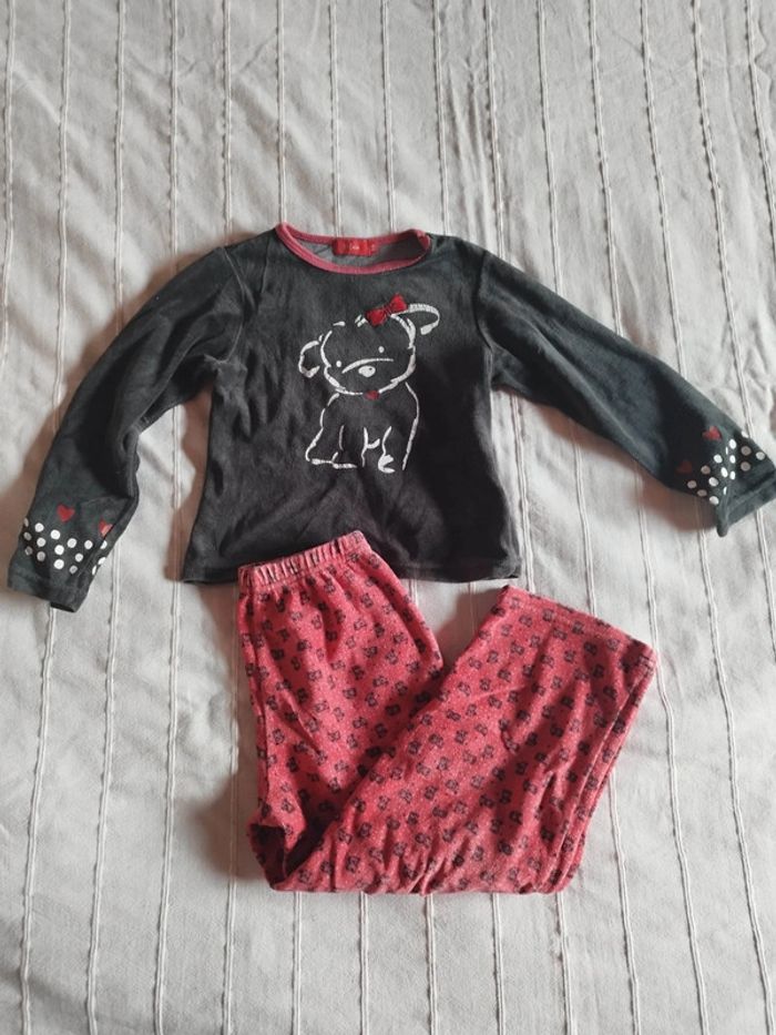pyjama en velours 6 ans