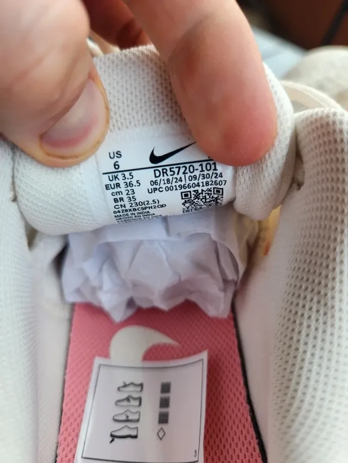 Nike zoom bella 6 rose neuves Taille 36,5 - photo numéro 7
