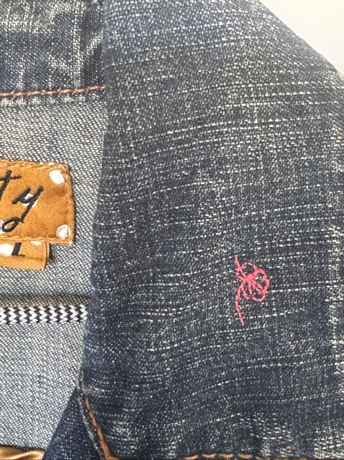 Veste en jean customisée - photo numéro 5
