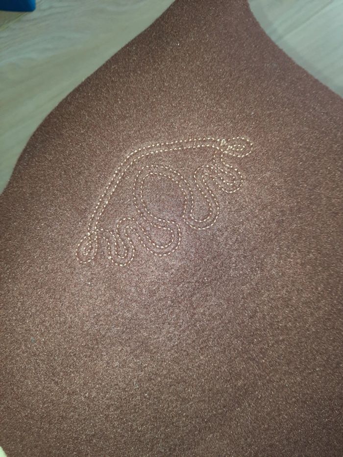 Écharpe marron - photo numéro 3