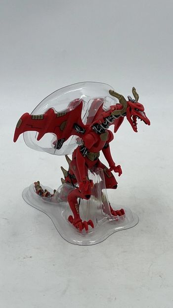 Figurine Dragon rouge et or Plastoy neuf
