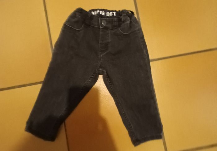 Pantalon noir H&M 9 12 mois 80