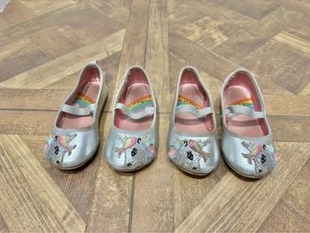 Ballerines argentées licorne jumelles p.24