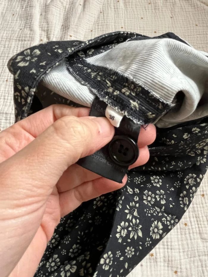 Pantalon droit côtelé - Isabel Marant Étoile - 38 - photo numéro 3