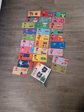 Puzzle association qui fait quoi