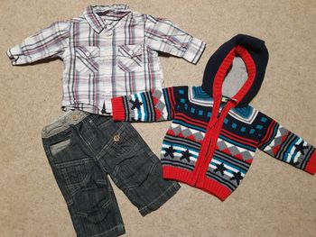 Ensemble 3 pièces petit garçon 3mois