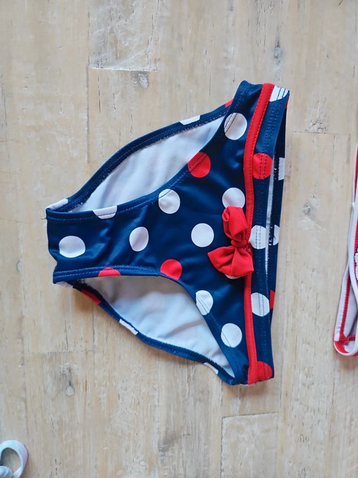 Maillot de bain/ bikini fille minnie taille 4ans - photo numéro 3