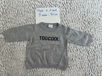 Pull fin TAO 9 mois