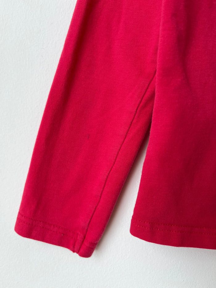 LOT de 3 T-shirts à manches longues stretch - Okaïdi fille 3 ans - photo numéro 4