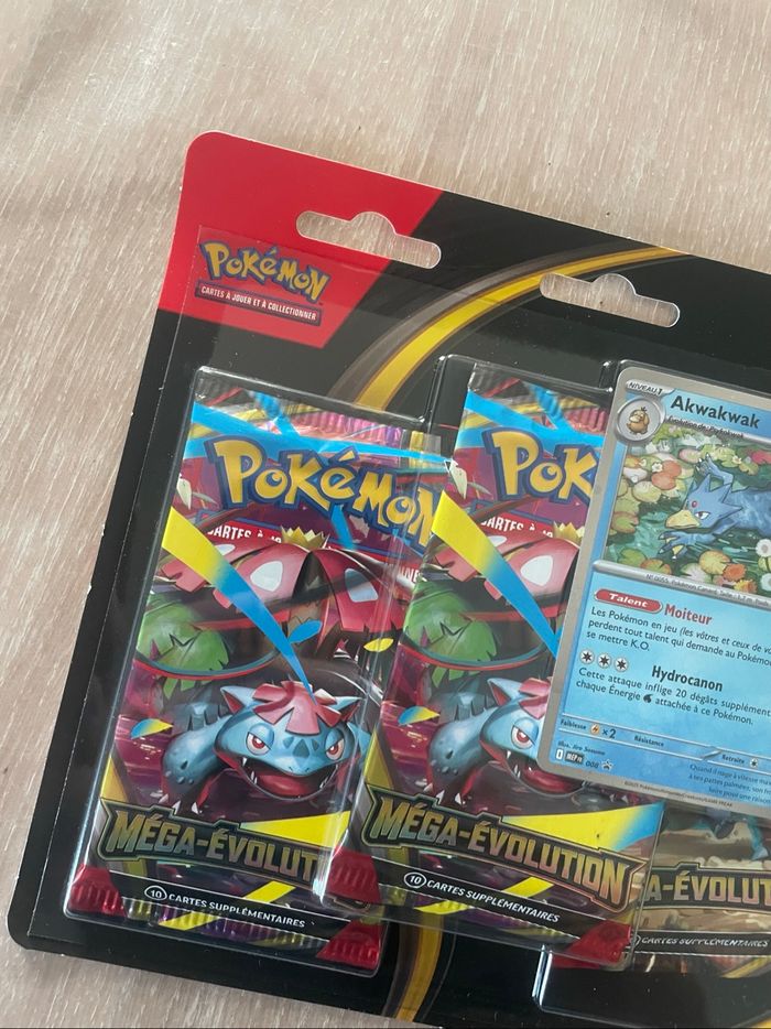 Tripack Pokémon édition mega évolution - photo numéro 2