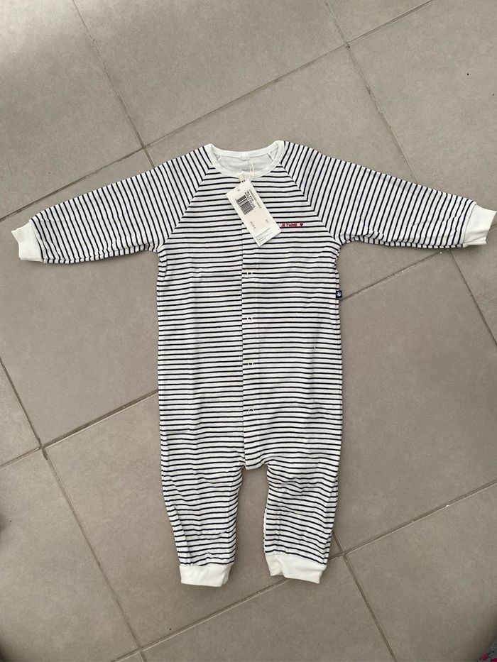 Combinaison petit bateau neuve