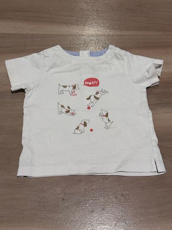 TEE shirt jacadi 12 mois 