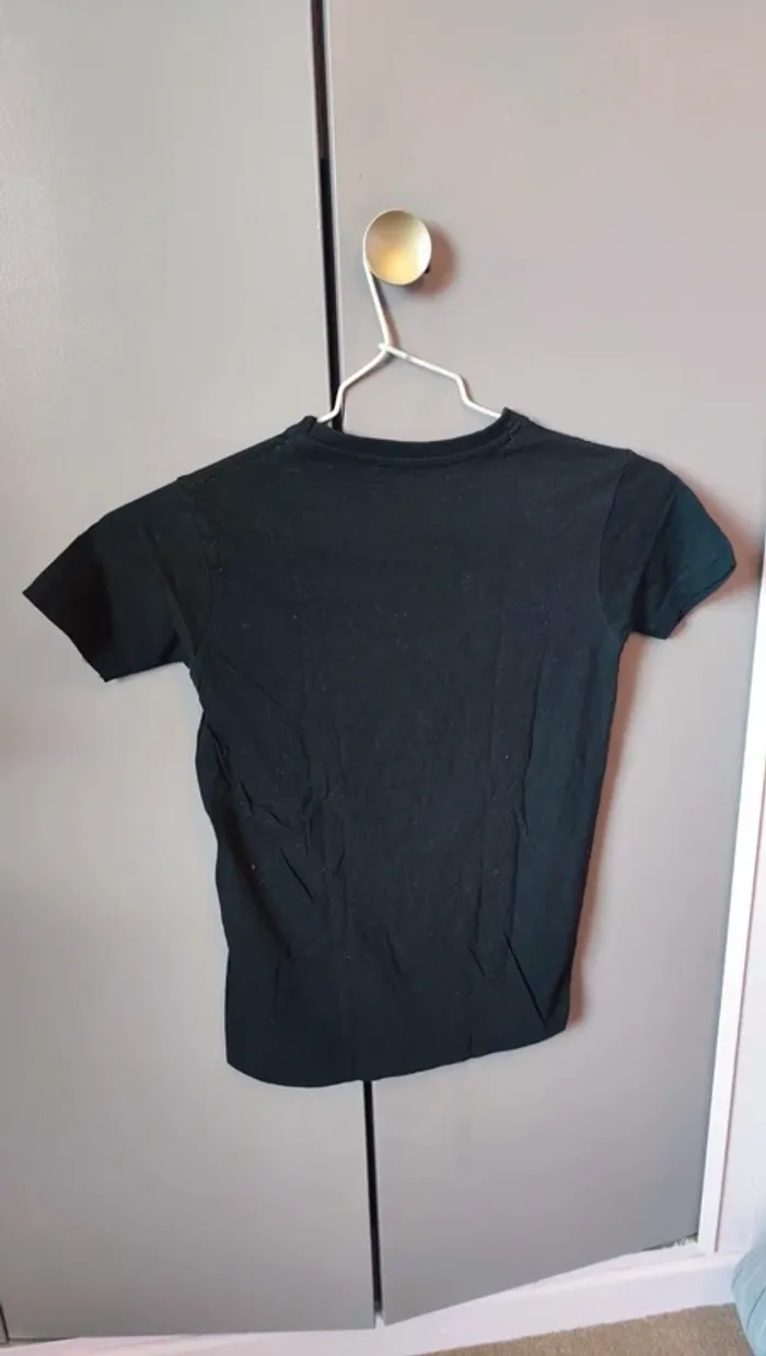T-shirt noir Chevignon 12 ans - photo numéro 3