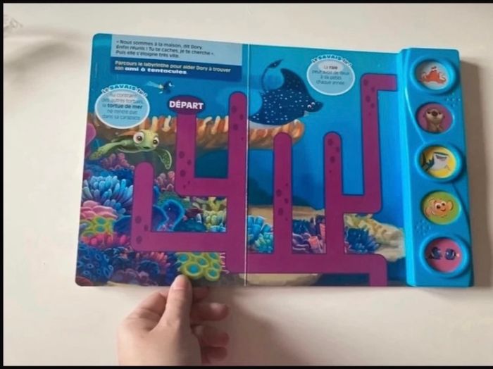 Livre sonore très bon état Le monde de Némo Dory - photo numéro 2