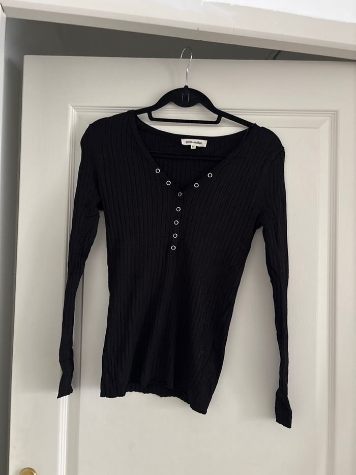 Pull côtelé grain de malice