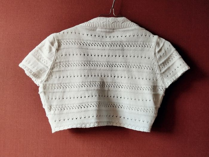 Gilet blanc femme taille 36/38 - photo numéro 2