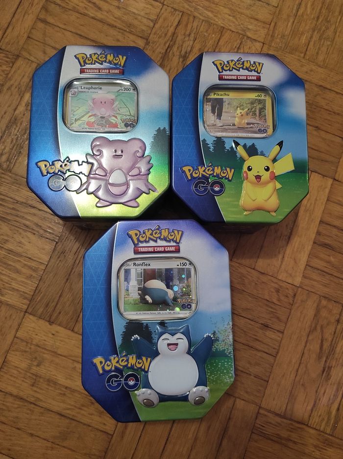 Boite Pokemon Go avec carte promo Pokemon Beebs