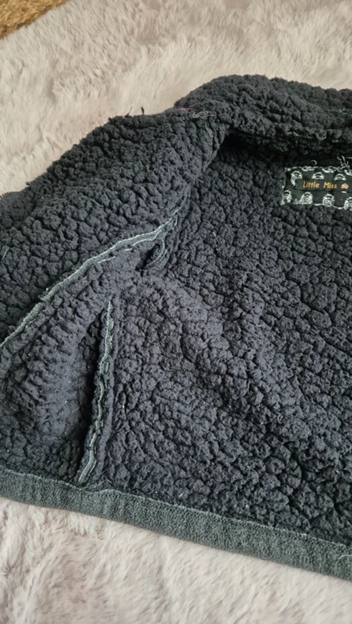 Veste perfecto aviateur polaire IKKS 🌈 5 ans - photo numéro 5