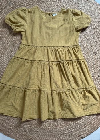 Robe jaune moutarde Tape à l’œil