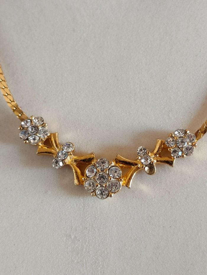 Collier doré vintage - photo numéro 3