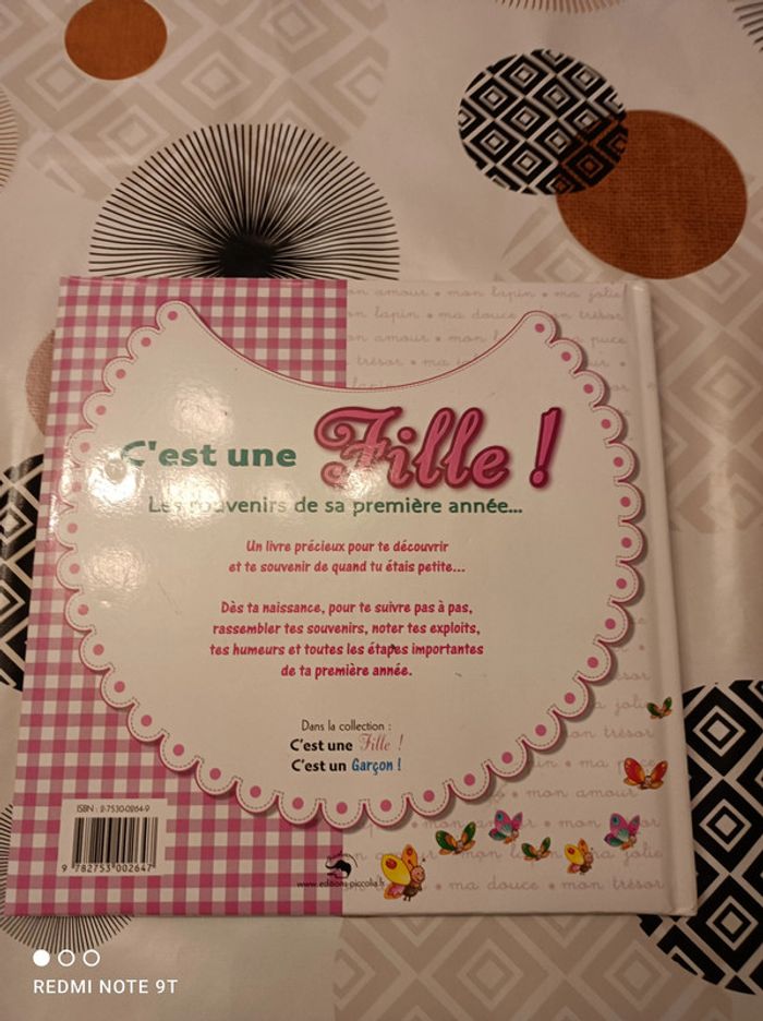 Album souvenir première année "C'est une fille !" - photo numéro 3