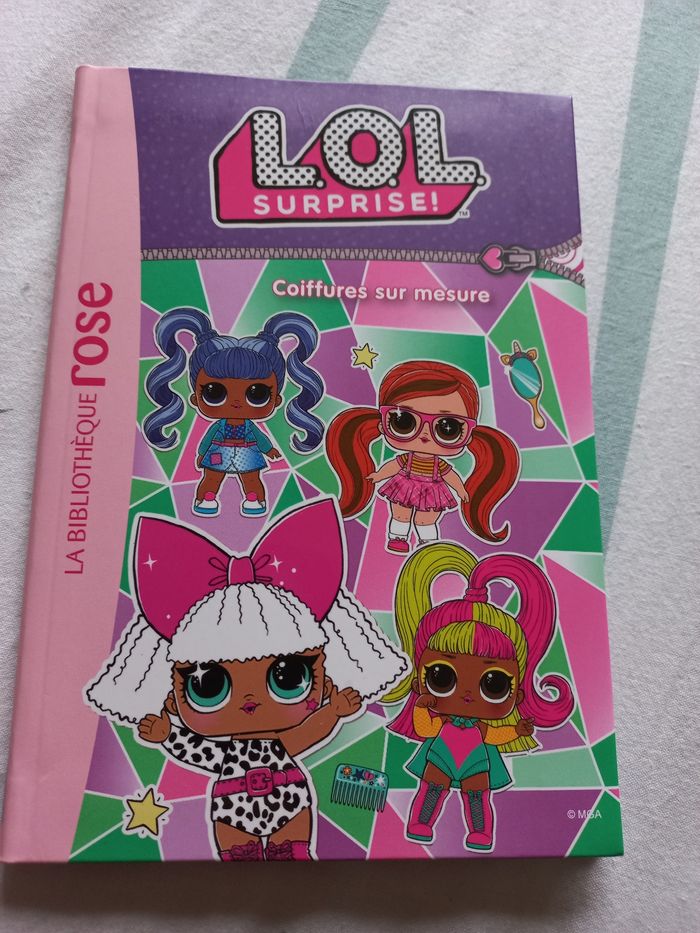 Livre bibliotheque rose L.O.L. surprise lol 6/8 ans tome 14